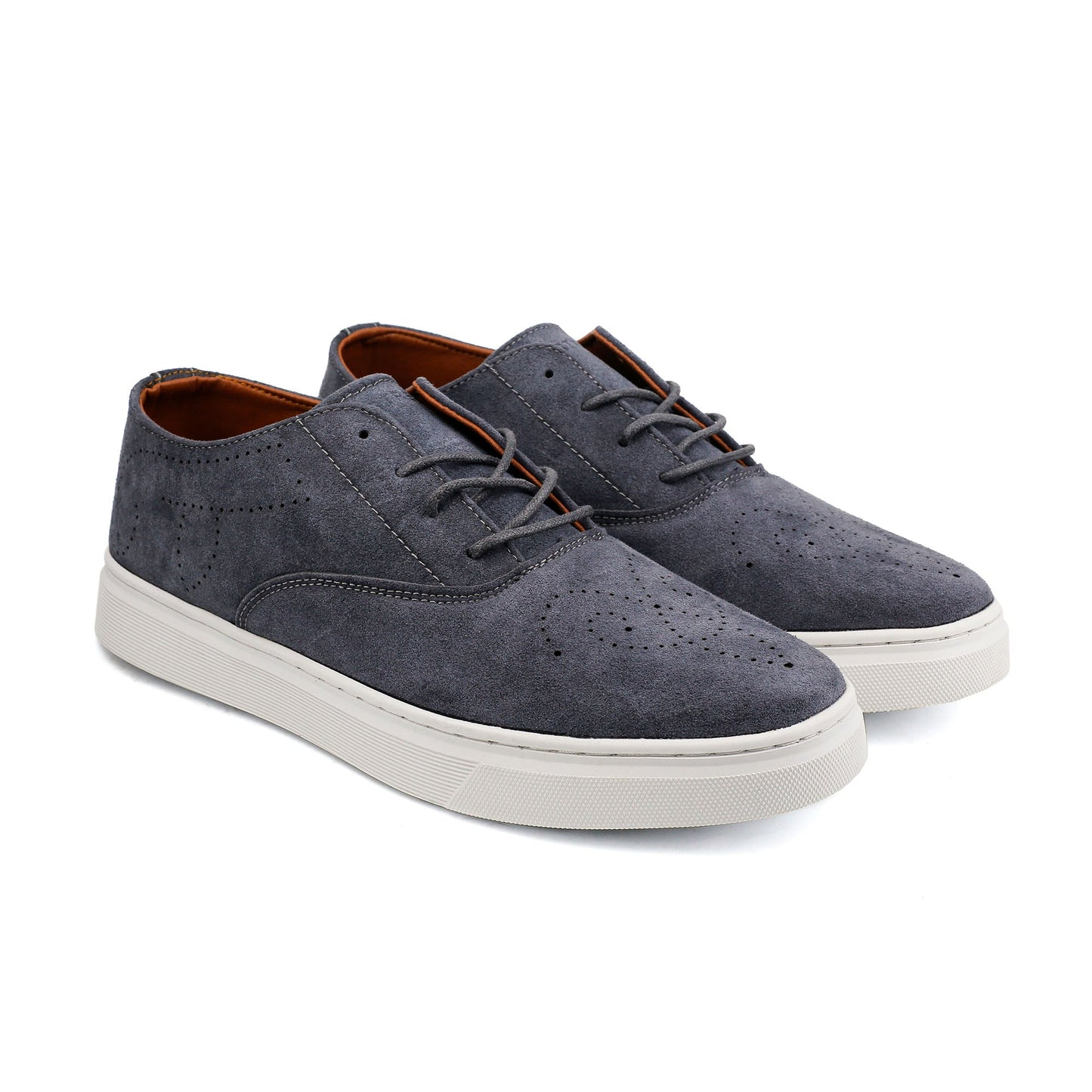 SUEDE LEATHER LACE UP SNEAKER - Hi-Street