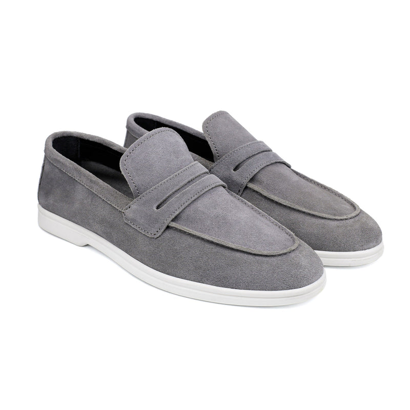 SUEDE LEATHER LOAFERS - Hi-Street