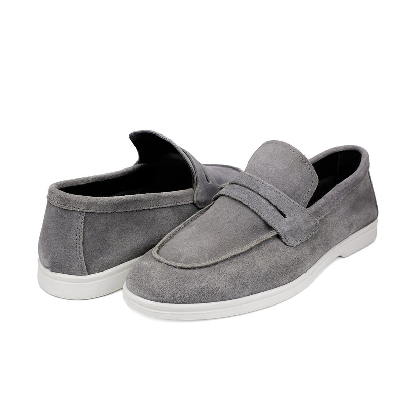 SUEDE LEATHER LOAFERS - Hi-Street