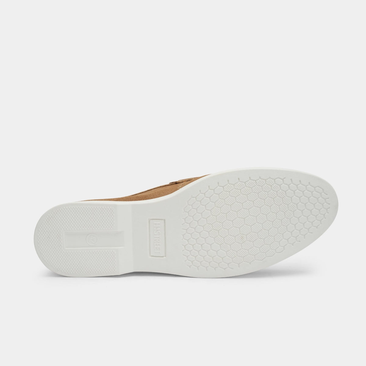 SUEDE LEATHER LOAFERS CAMEL - Hi-Street