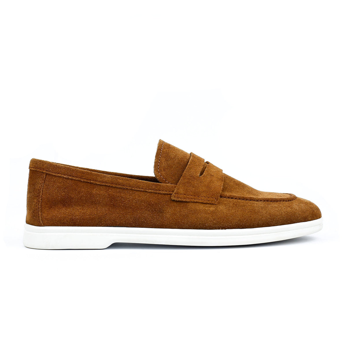 SUEDE LEATHER OLD MONEY SHOES - Hi-Street