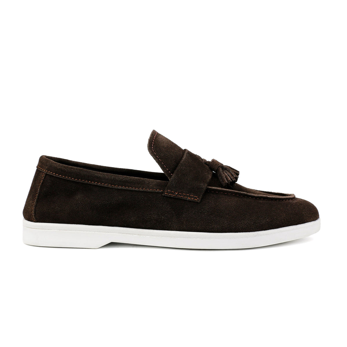 SUEDE LEATHER TASSEL LOAFER - Hi-Street