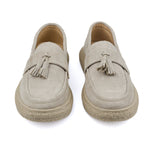 SUEDE LEATHER TASSEL SHOES - Hi-Street