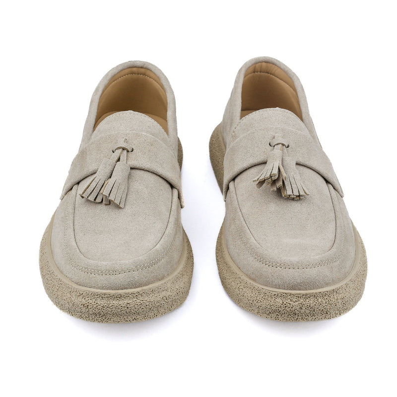 SUEDE LEATHER TASSEL SHOES - Hi-Street