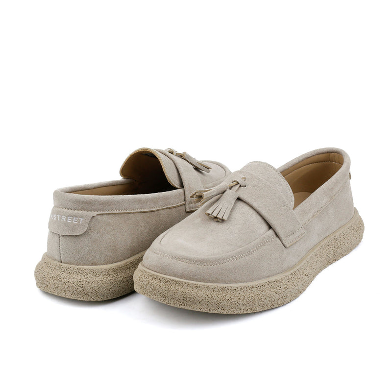 SUEDE LEATHER TASSEL SHOES - Hi-Street