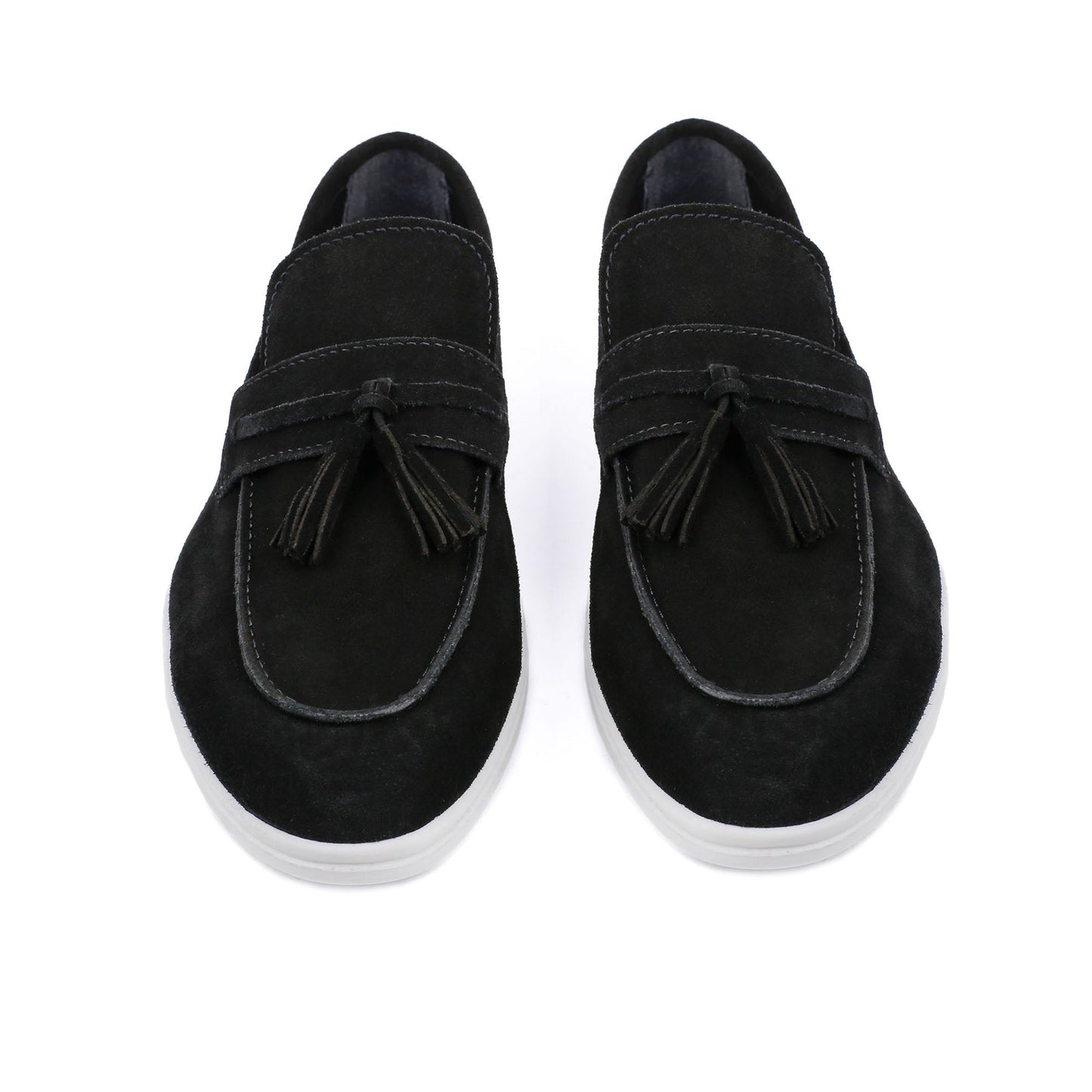 SUEDE LEATHER TASSEL SHOES - Hi-Street