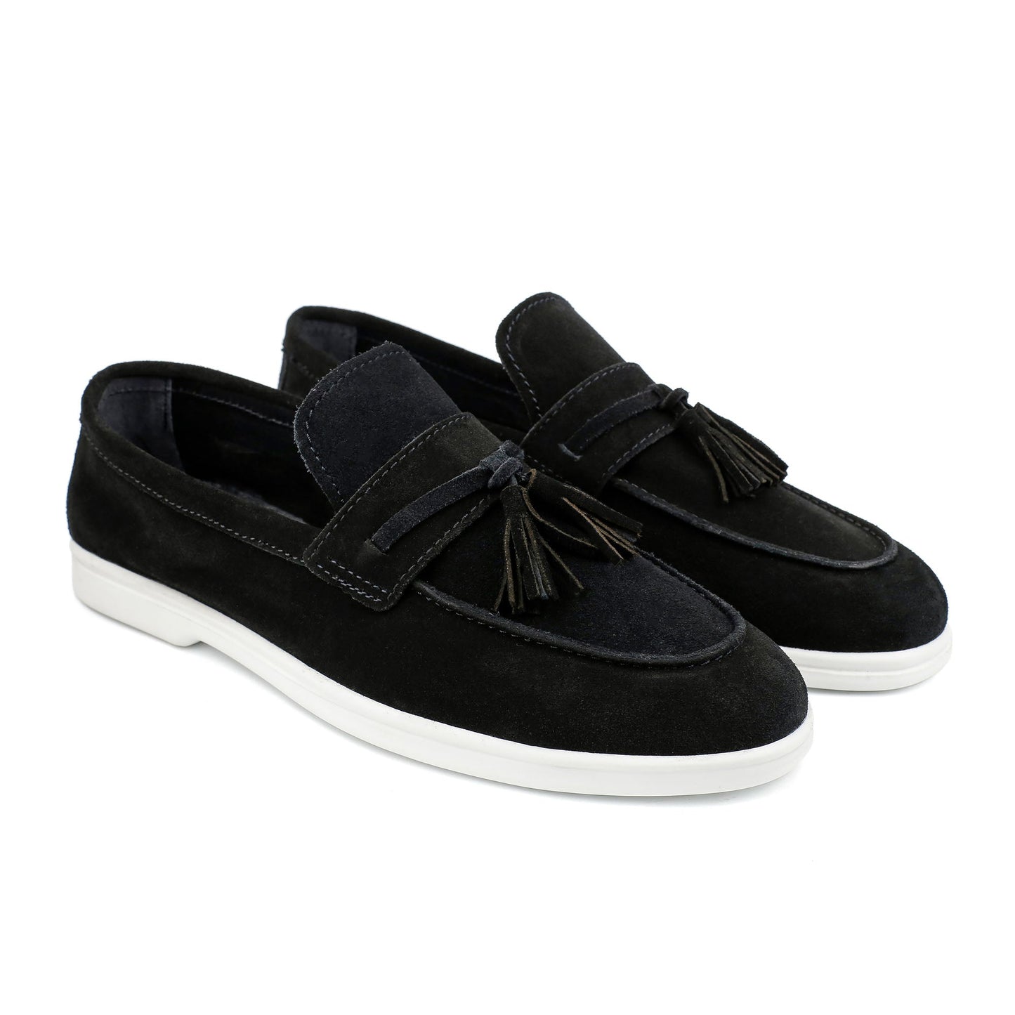 SUEDE LEATHER TASSEL SHOES - Hi-Street
