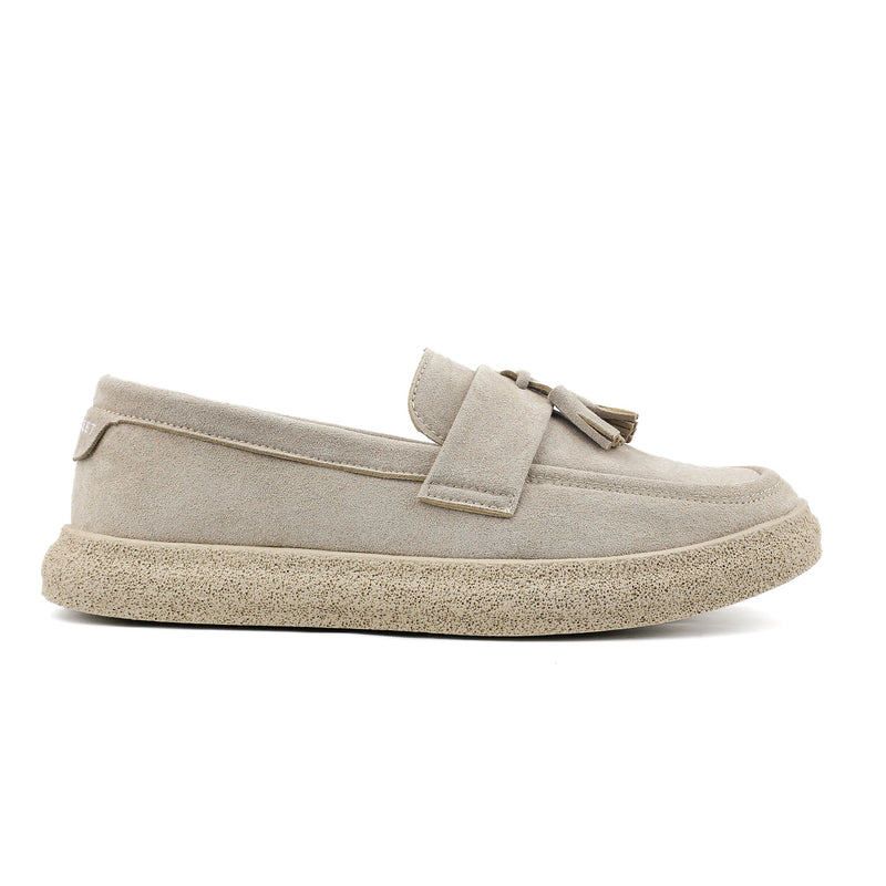 SUEDE LEATHER TASSEL SHOES - Hi-Street