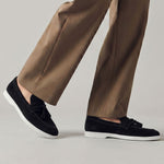 SUEDE LEATHER TASSEL SHOES - Hi-Street