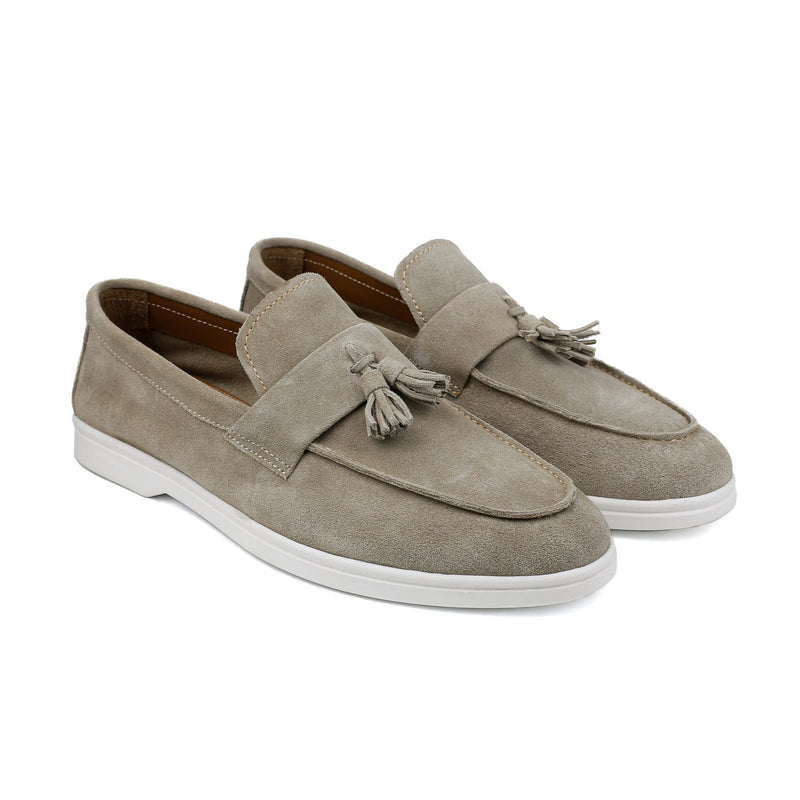 TASSEL SUEDE LEATHER SHOES - Hi-Street