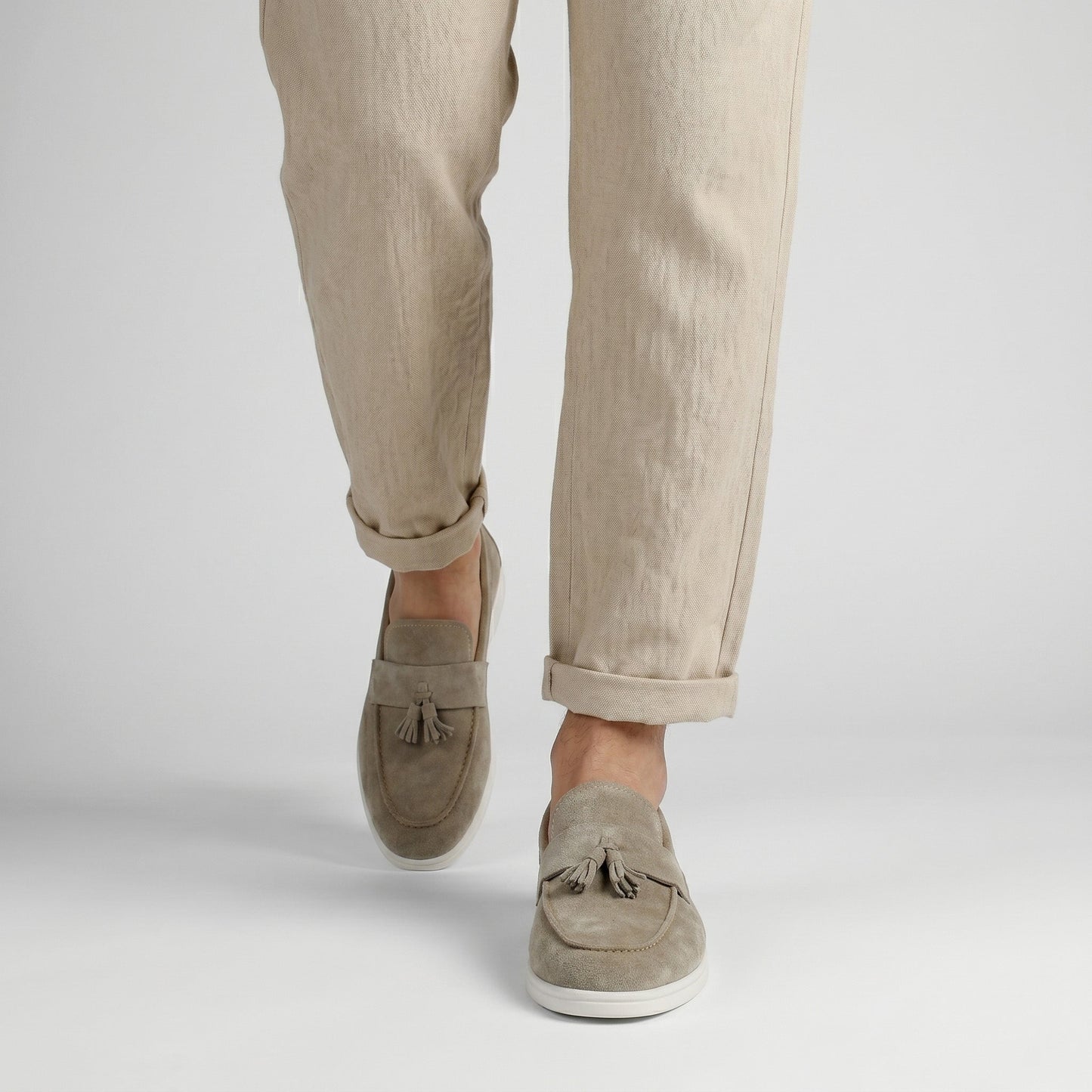 TASSEL SUEDE LEATHER SHOES - Hi-Street