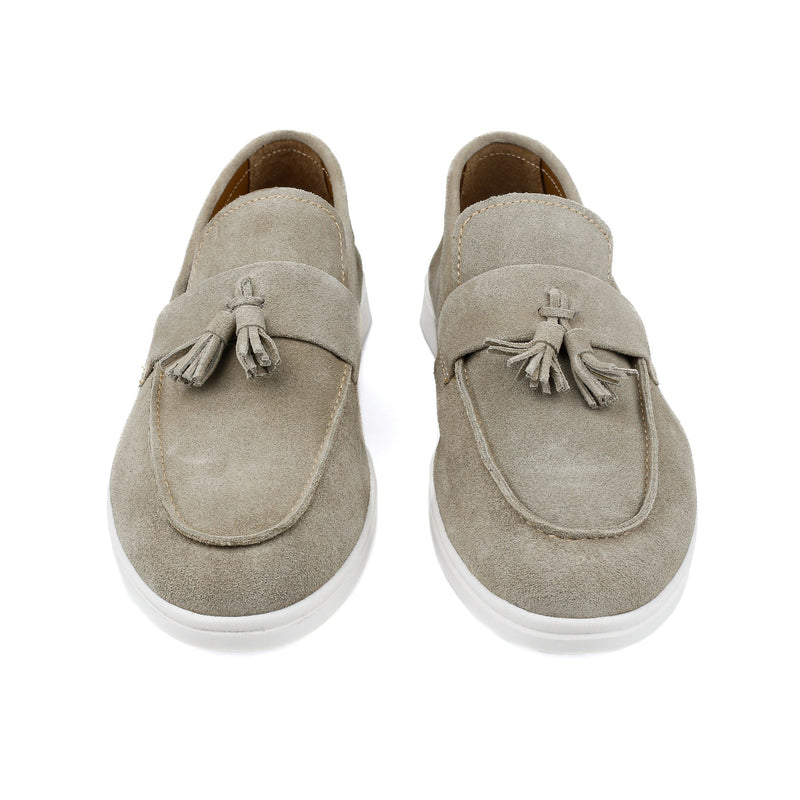 TASSEL SUEDE LEATHER SHOES - Hi-Street