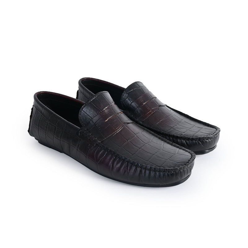 TEXTURED DRIVING LOAFER - Hi-Street