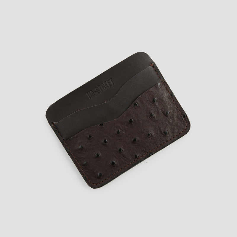 TEXTURED LEATHER CARD HOLDER - Hi-Street