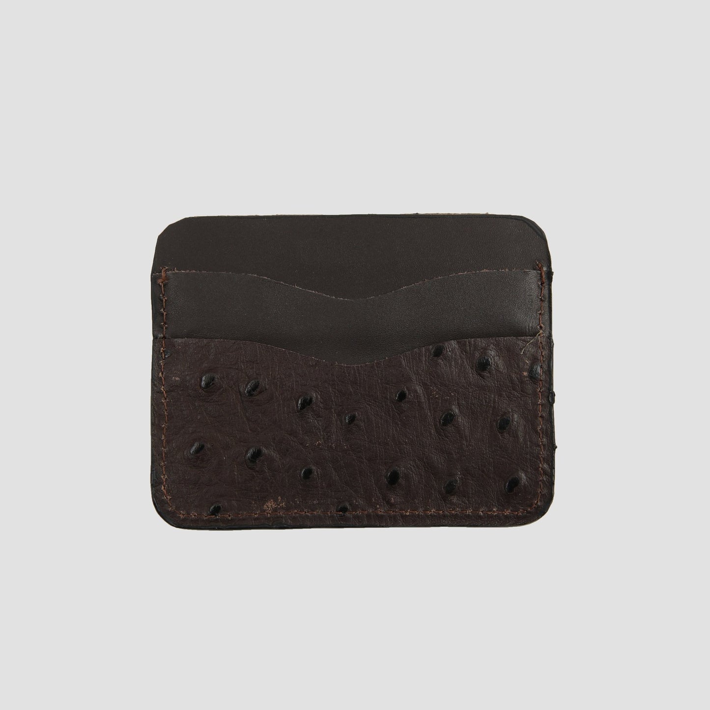 TEXTURED LEATHER CARD HOLDER - Hi-Street