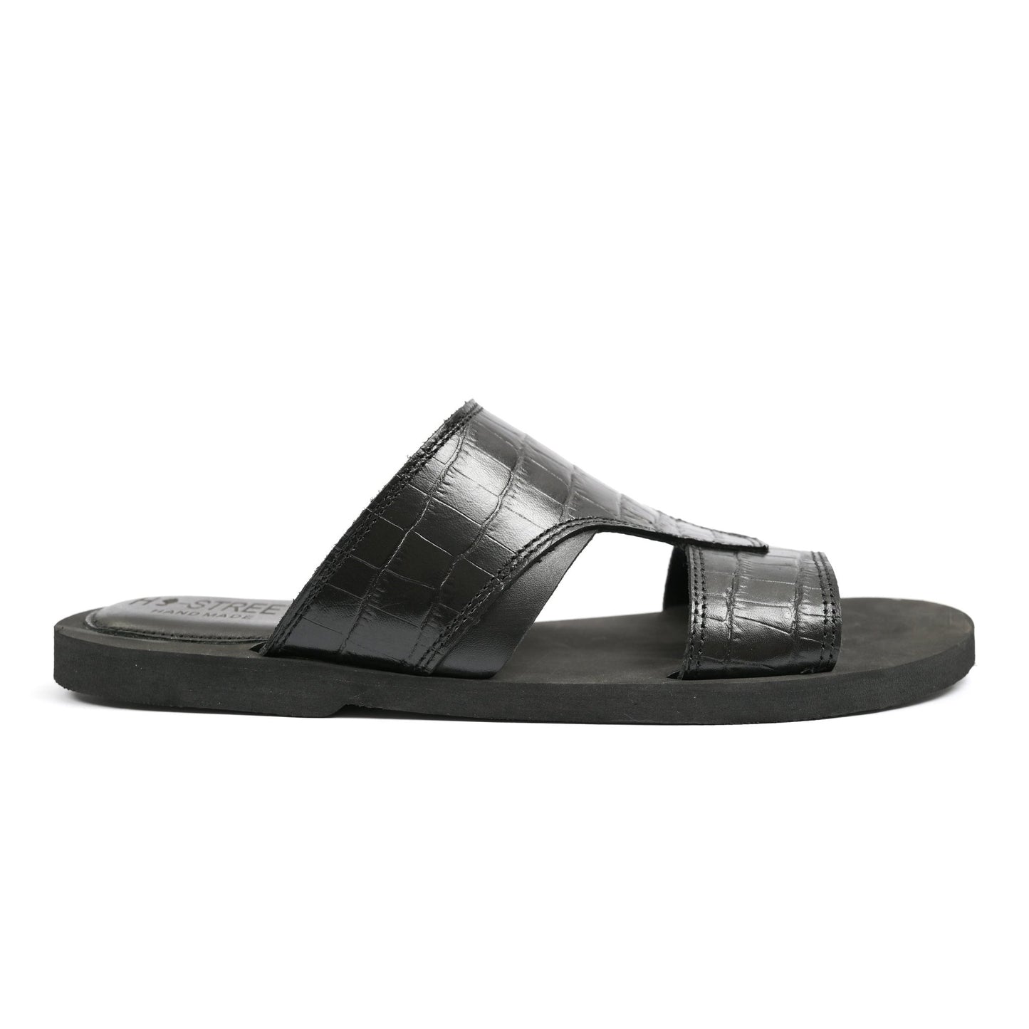 TEXTURED LEATHER SLIPPER - Hi-Street