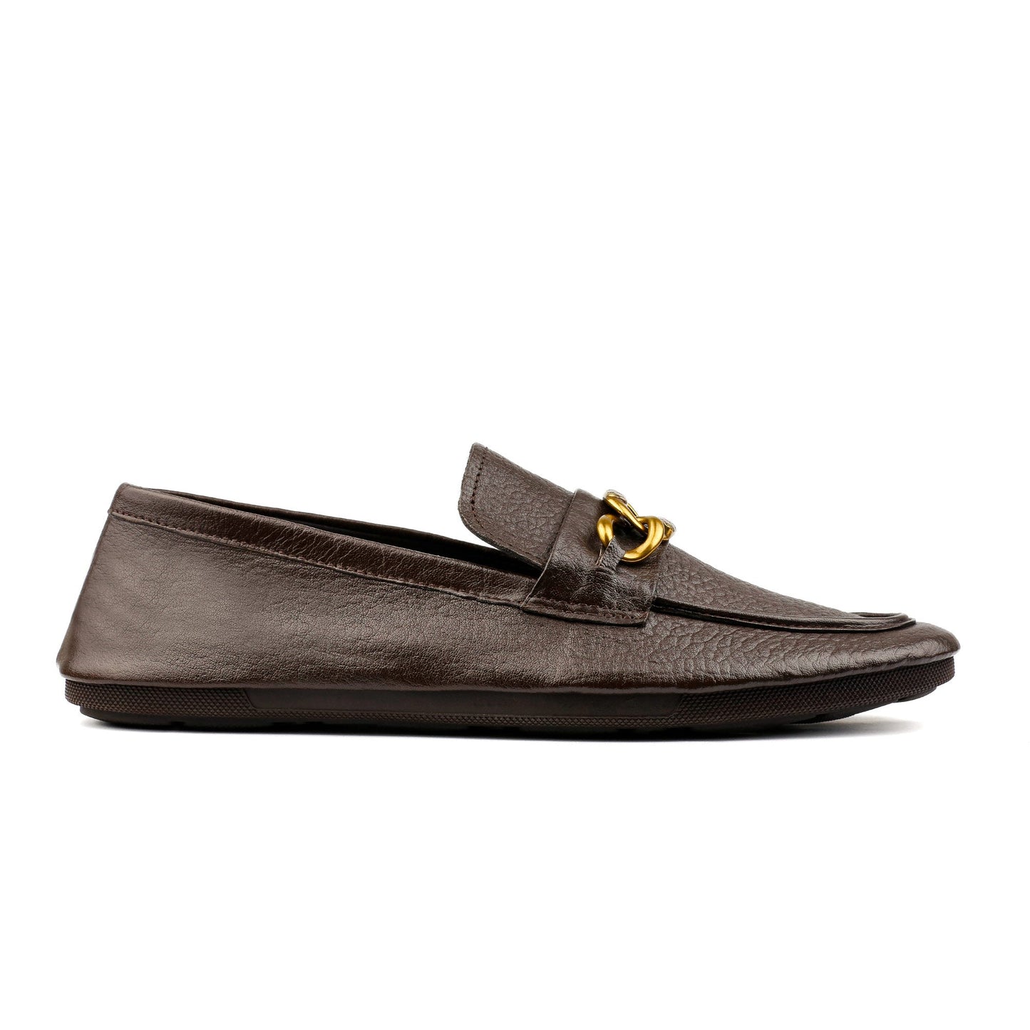 TEXTURED LEATHER SOFT SHOES - Hi-Street