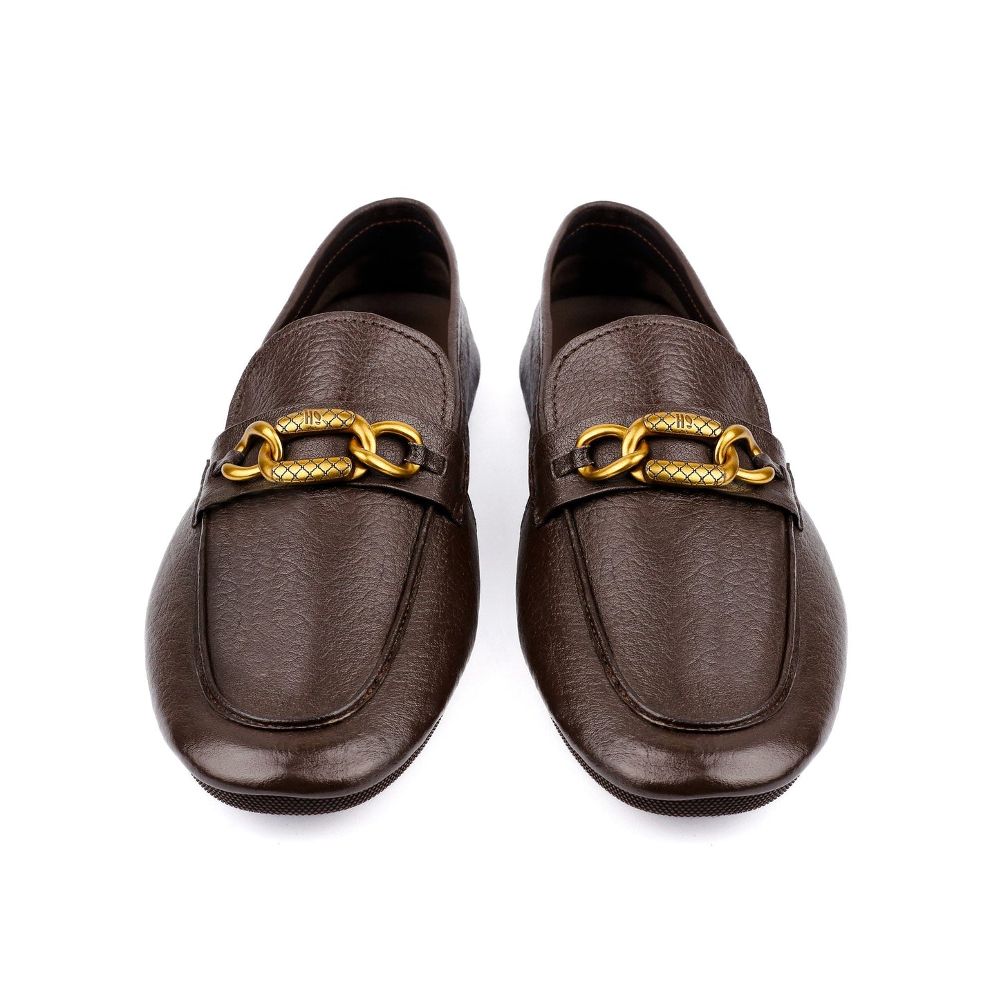 TEXTURED LEATHER SOFT SHOES - Hi-Street