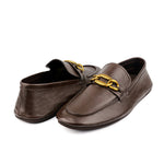 TEXTURED LEATHER SOFT SHOES - Hi-Street