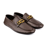 TEXTURED LEATHER SOFT SHOES - Hi-Street