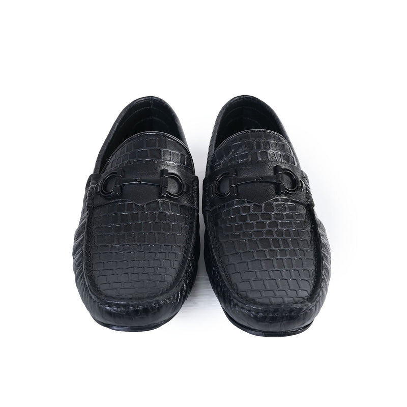 TEXTURED LOFFER WITH BUCKLE - Hi-Street