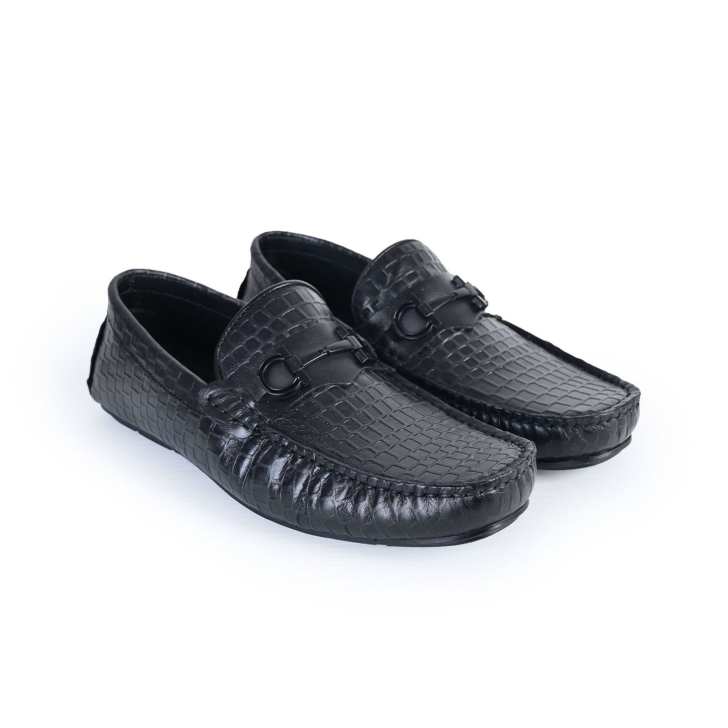 TEXTURED LOFFER WITH BUCKLE - Hi-Street