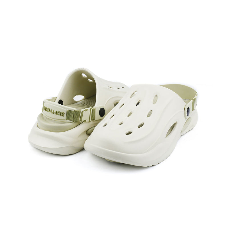 TEXTURED RUBBER SUMMER CLOGS - Hi-Street