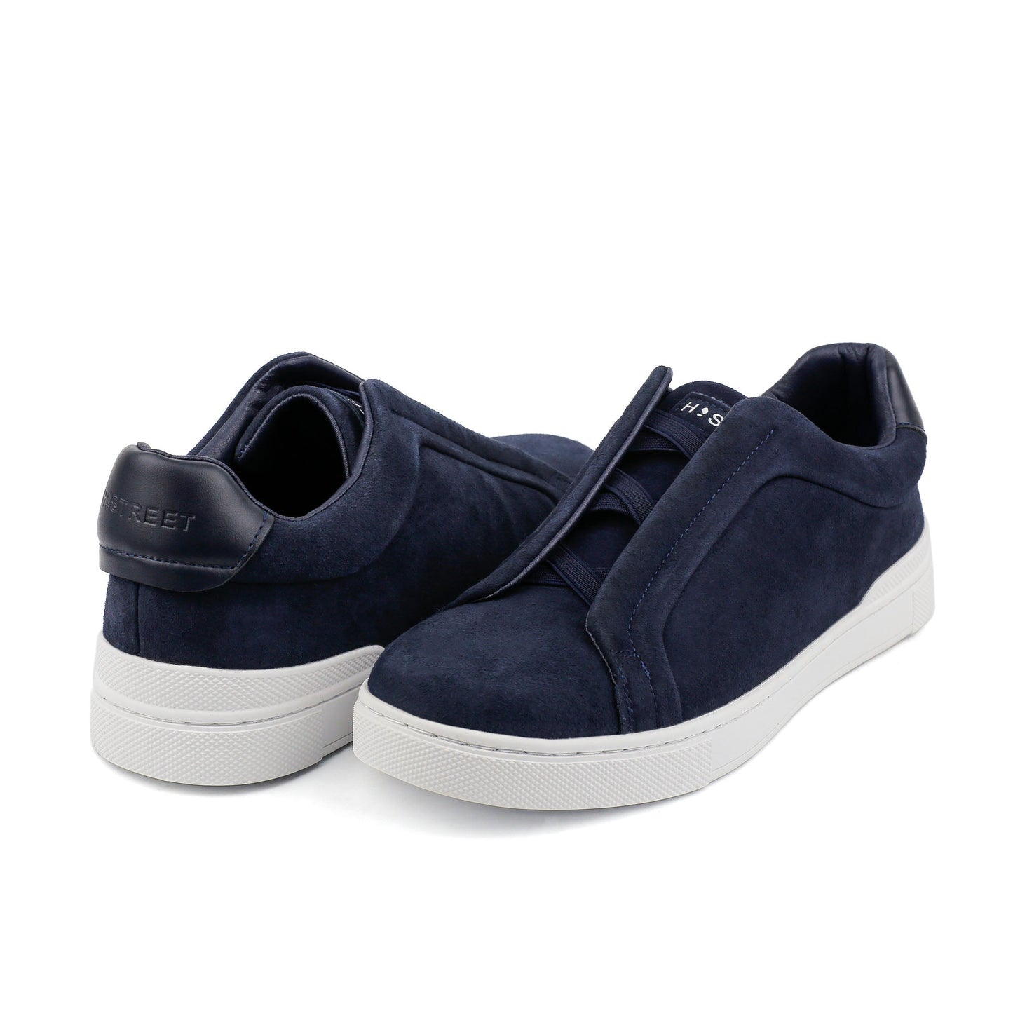 THREE STITCH SUEDE SNEAKER - Hi-Street