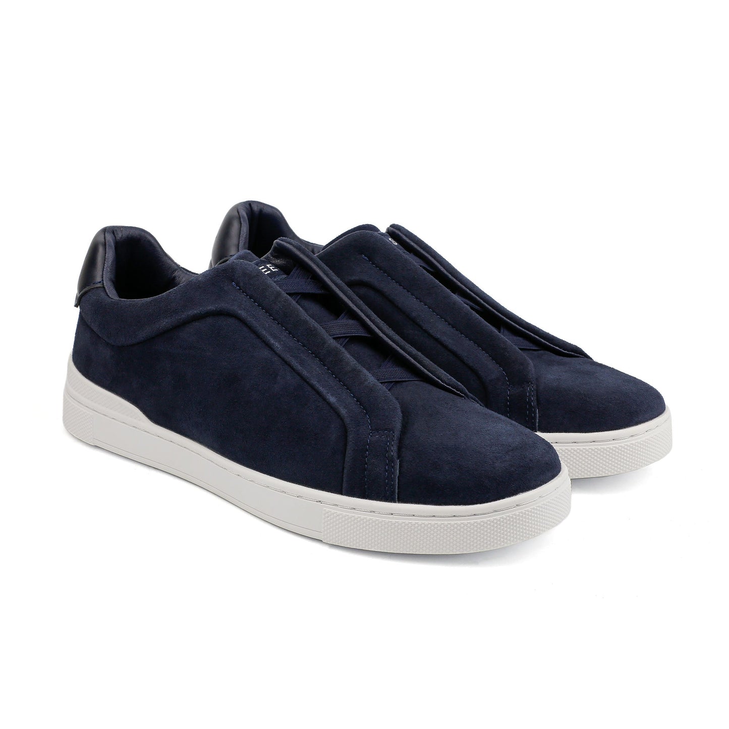 THREE STITCH SUEDE SNEAKER - Hi-Street