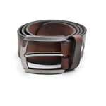 TWO TONE LEATHER BELT - Hi-Street