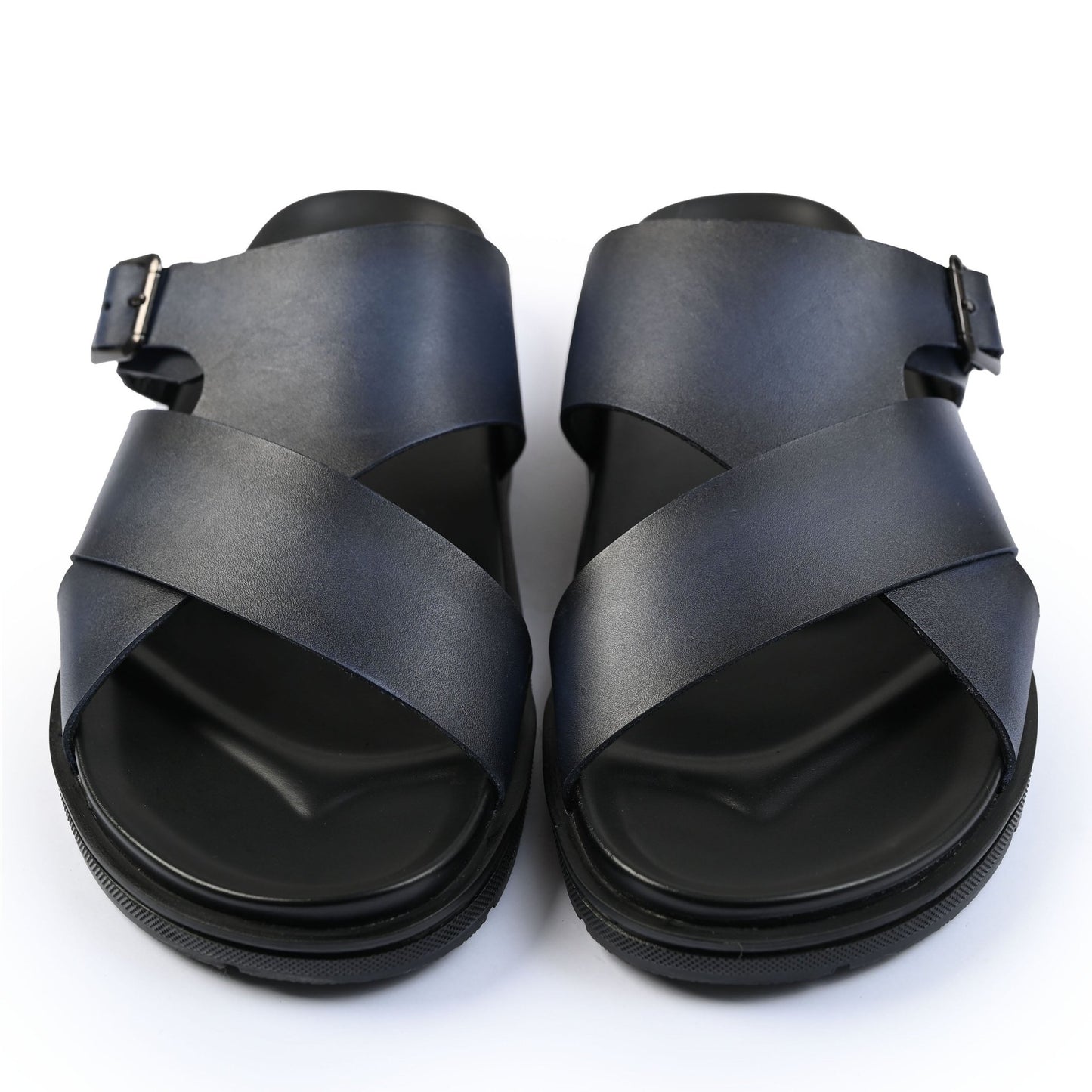 TWO TONE LEATHER EVA SLIPPER - Hi-Street