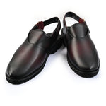 TWO TONE LEATHER SANDAL - Hi-Street