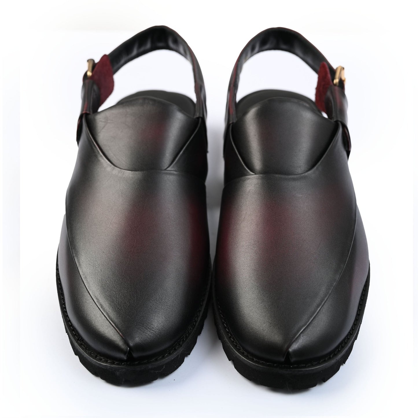 TWO TONE LEATHER SANDAL - Hi-Street