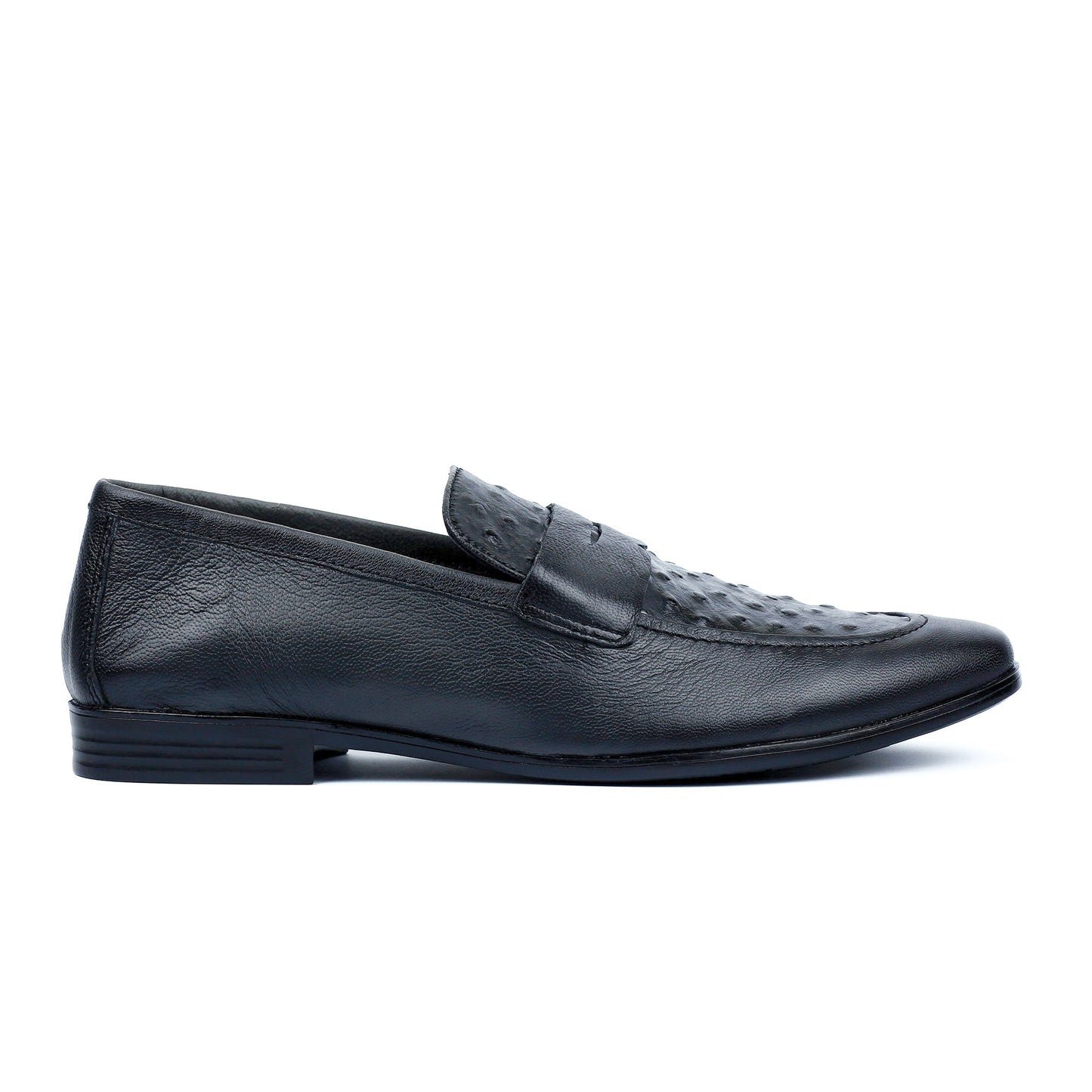 TWO TONE TEXTURED LEATHER SHOES - Hi-Street