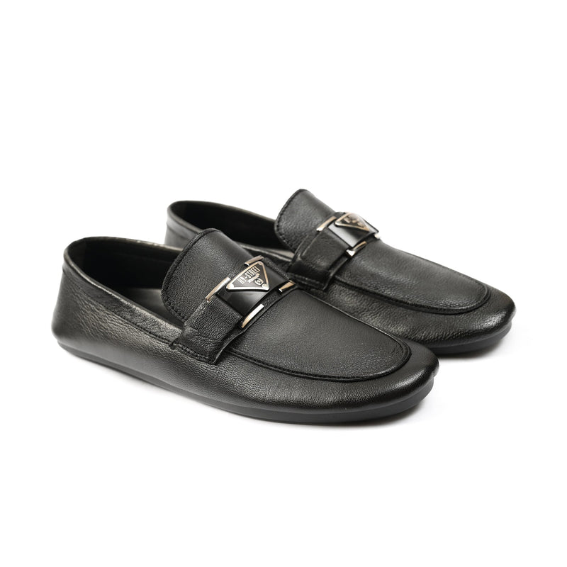 TWO TUNE SOFT LEATHER LOAFERS - Hi-Street