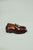 Wine Patent Textured shoes
