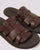 Brown Soft Leather Slipper