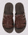 Brown Soft Leather Slipper