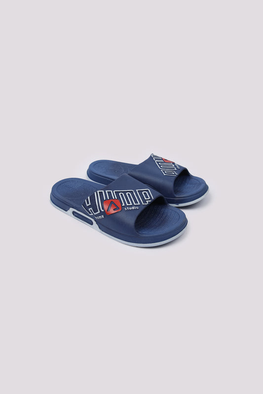 Navy Comfort Slide