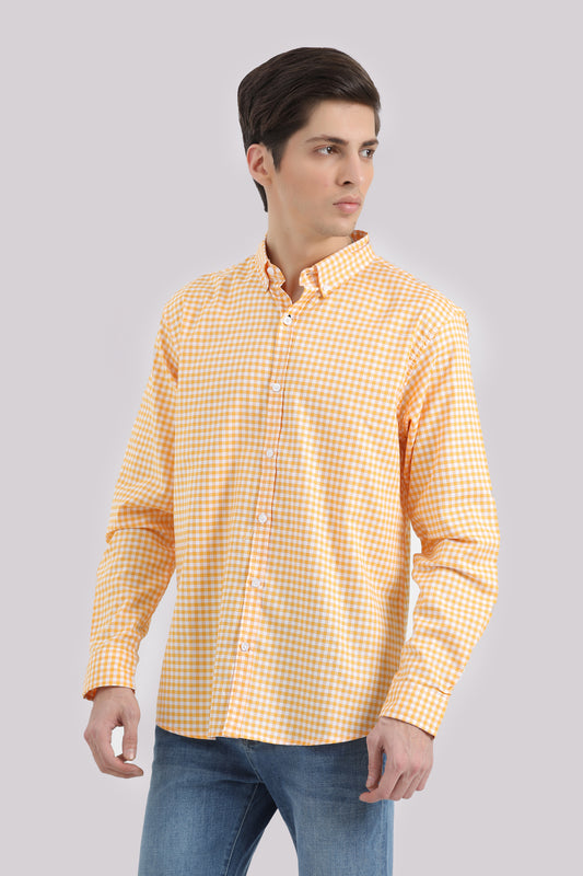 Chambrey Checkerd Shirt