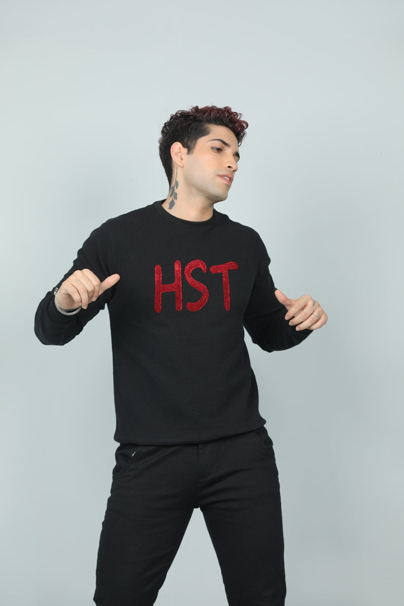 HST EMBROIDED SWEAT SHIRT