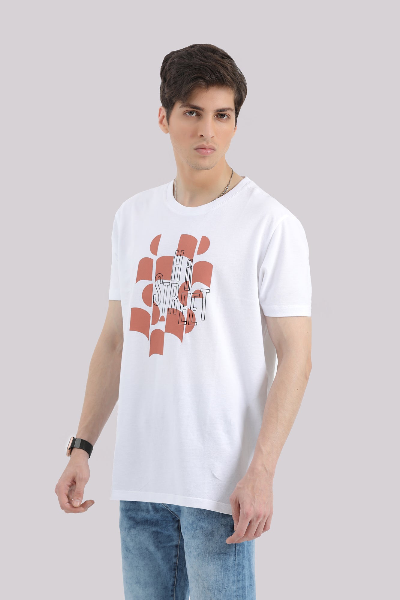 T-Shirt With Printed Logo