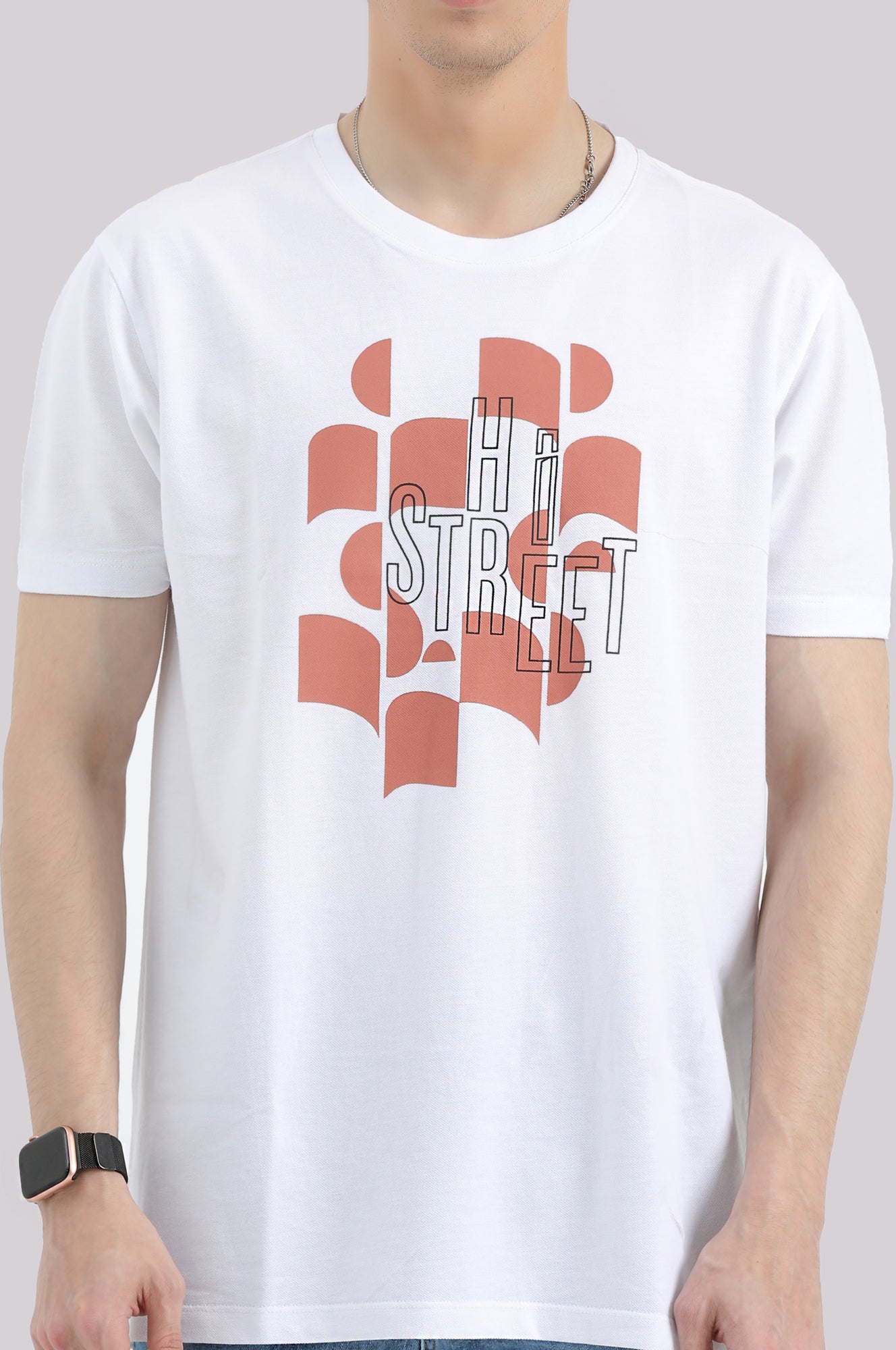 T-Shirt With Printed Logo