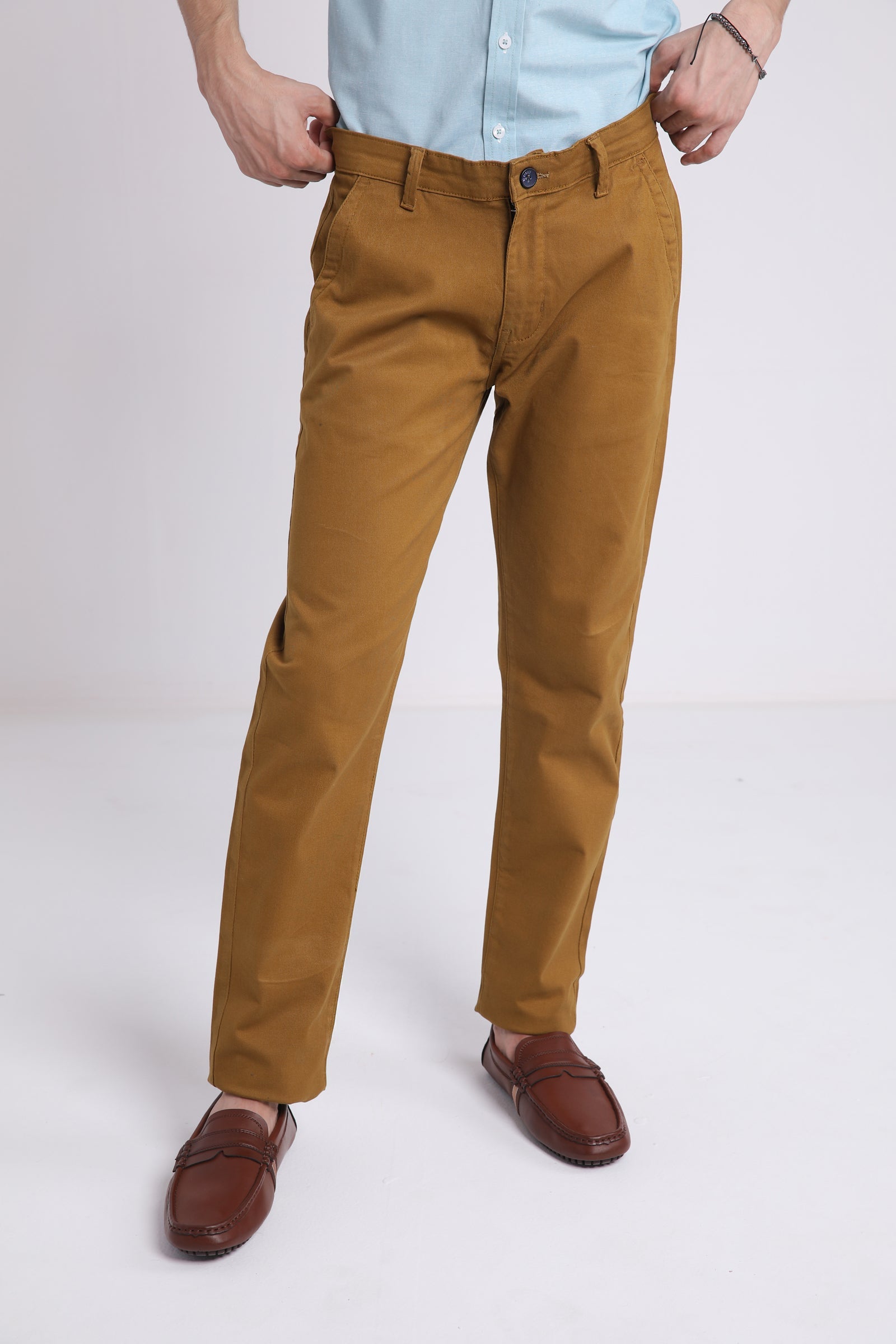 Tobacco Slim Fit Chino