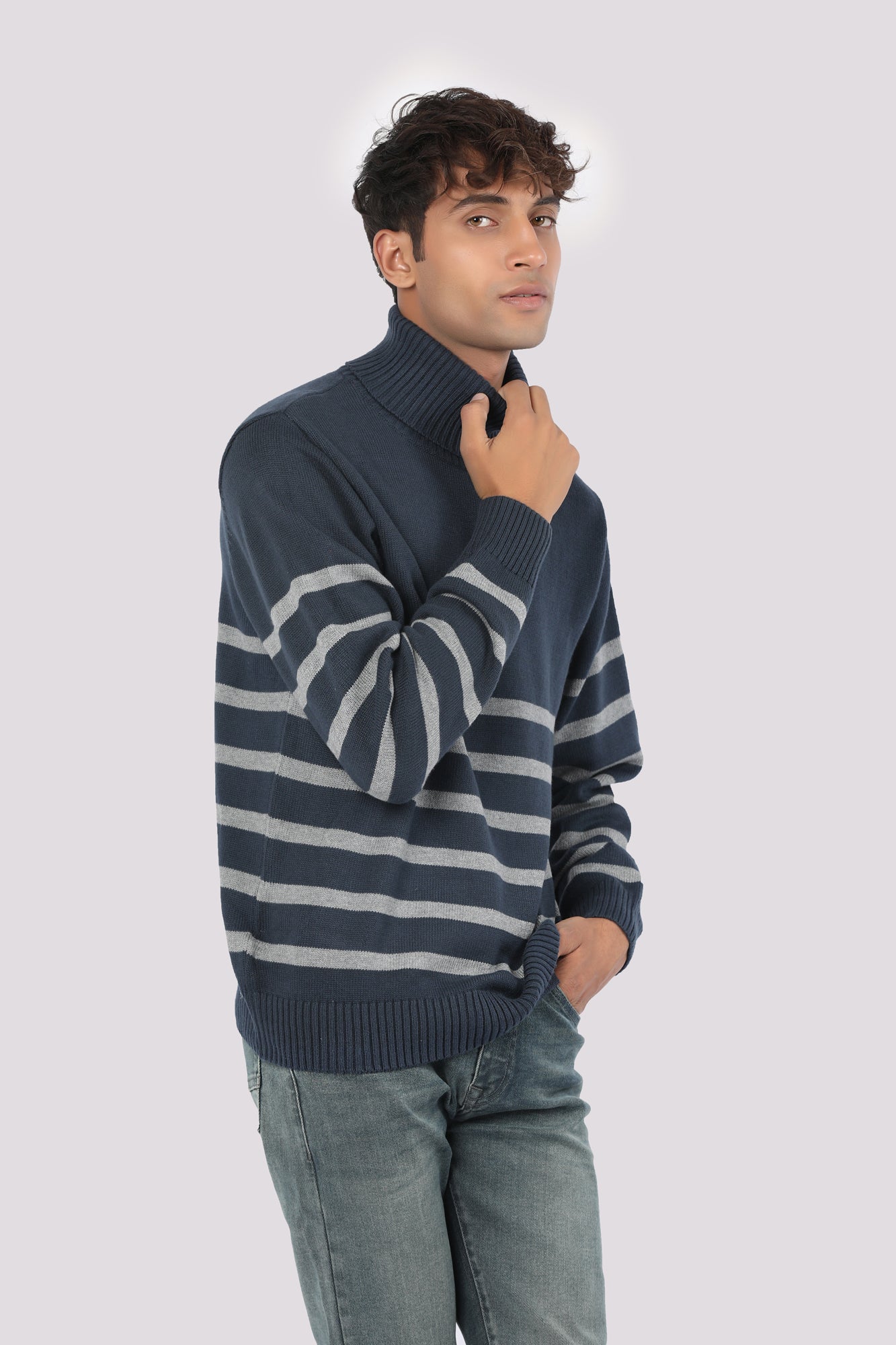 Moc Neck Sweater