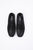 Black 3-D Patent Moccasin