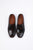 Brown Leather Embossed Moccasin