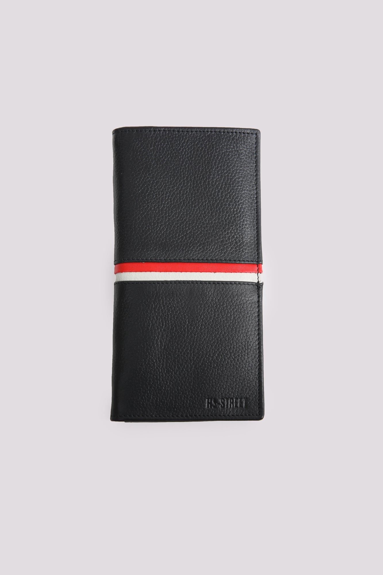 Black Milt Leather Wallet