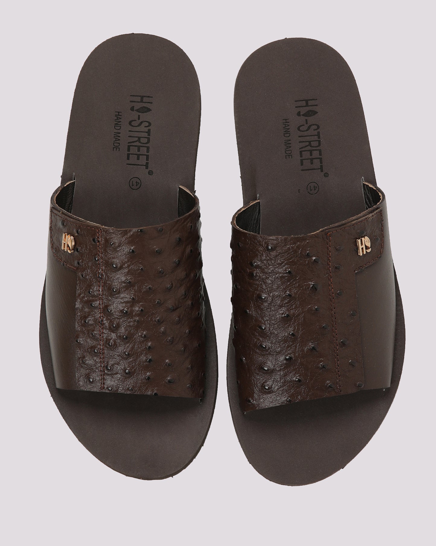 Brown Premium Leather Slipper