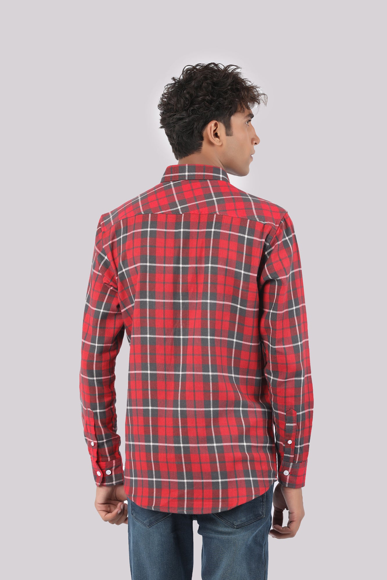 Double Pocket Checkered Shirt